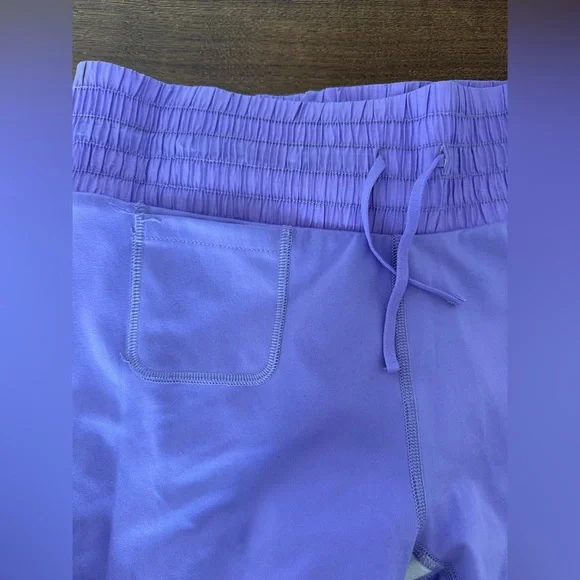 Light purple flowy liner shorts (right) - Picture 7 of 8